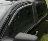 AVS In-Channel Vent Visors 194818 | RAM 1500 2019 Crew Cab | 4pc | Smoke