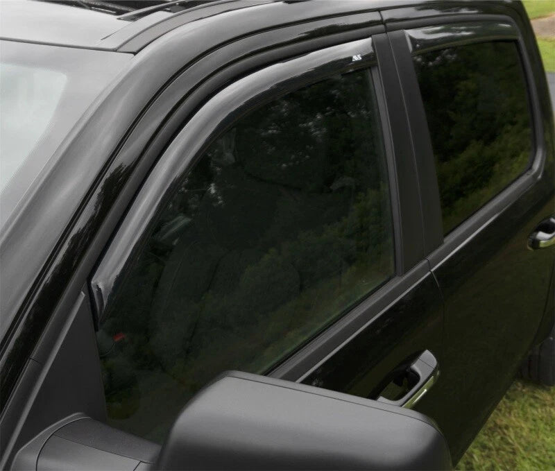 AVS In-Channel Vent Visors 194818 | RAM 1500 2019 Crew Cab | 4pc | Smoke