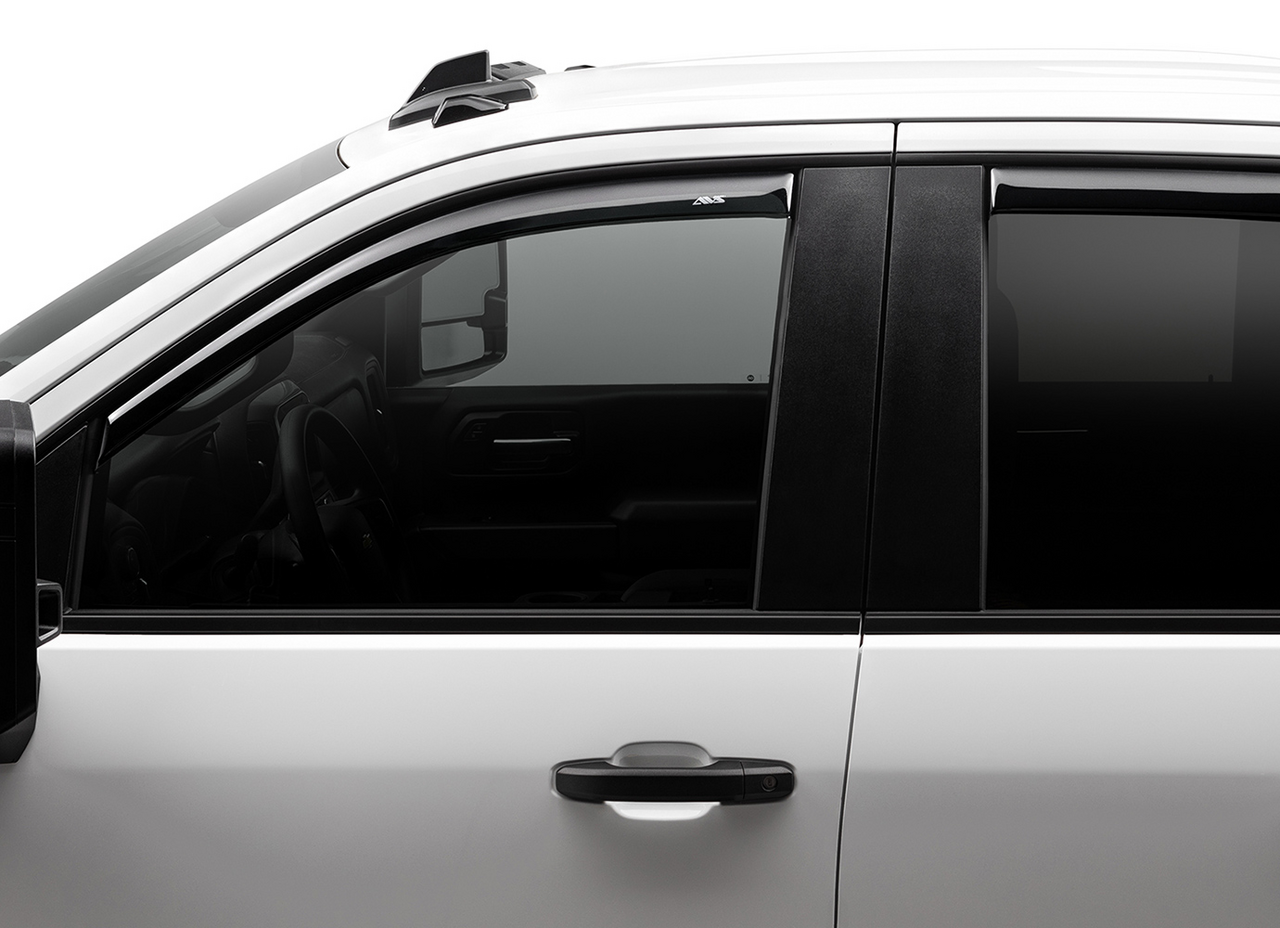 AVS In-Channel Vent Visors 194515 | Silverado Sierra Suburban 07-14 | 4pc