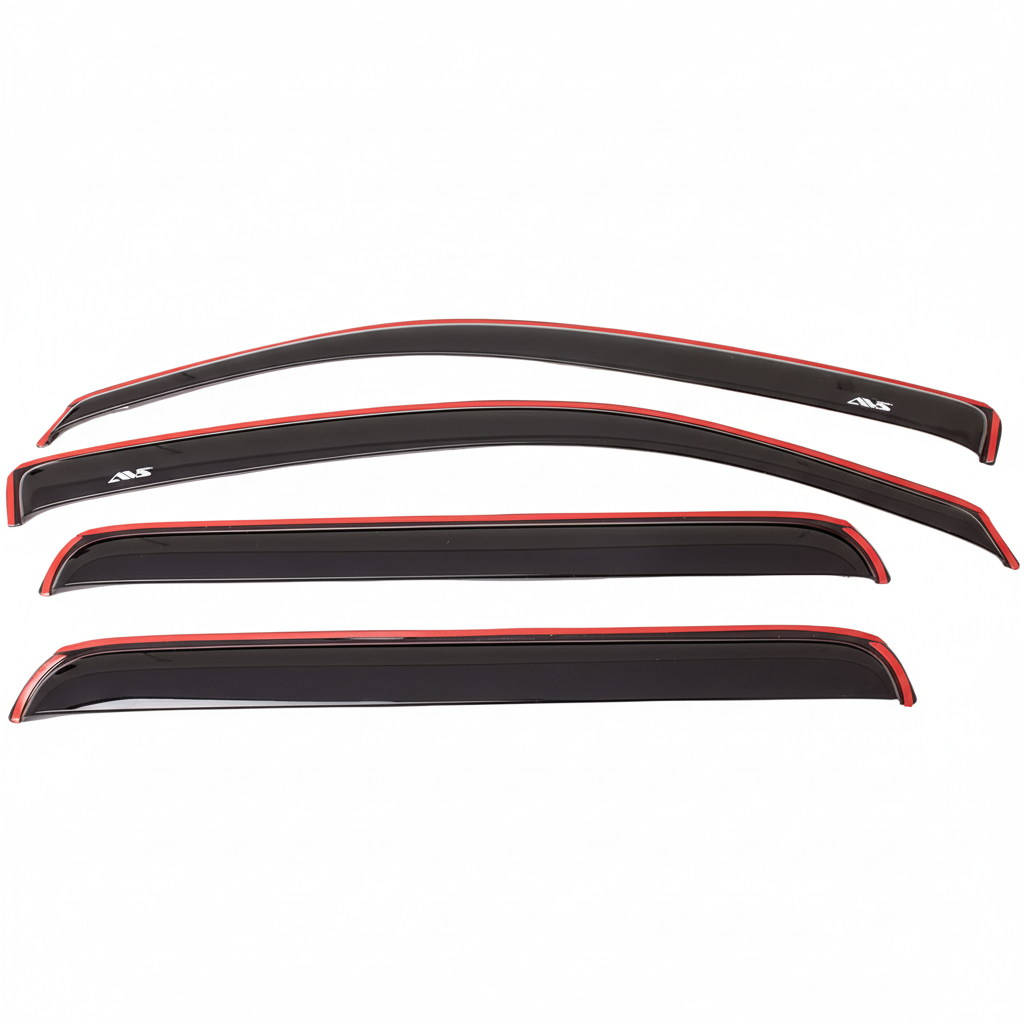 AVS In-Channel Vent Visors 192452 | F-250 F-350 F-450 2017-25 | 4pc | Smoke