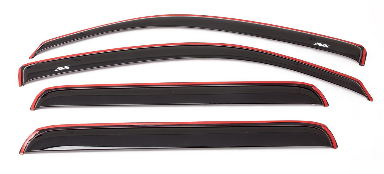 AVS In-Channel Vent Visors 194109 | Ram 1500/2500/3500 2009-24 | 4pc | Smoke