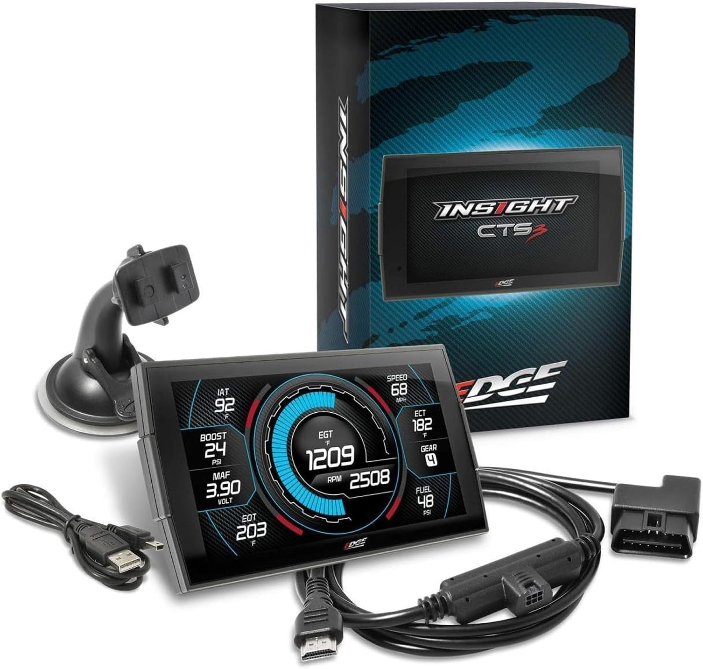 Edge Products Insight CTS3 Digital Gauge Monitor 84130-3 | OBD-II