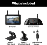 Furrion Vision S+ RV Backup Camera System 5" Monitor Sharkfin FOS5HTASF