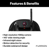 Furrion Vision S+ Sharkfin RV Backup Camera 1080p Wireless FCNFDTASF