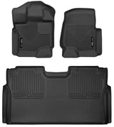 Husky Liners XC Floor Mats 53498 | F-150 Crew Cab | Front & 2nd Row Set
