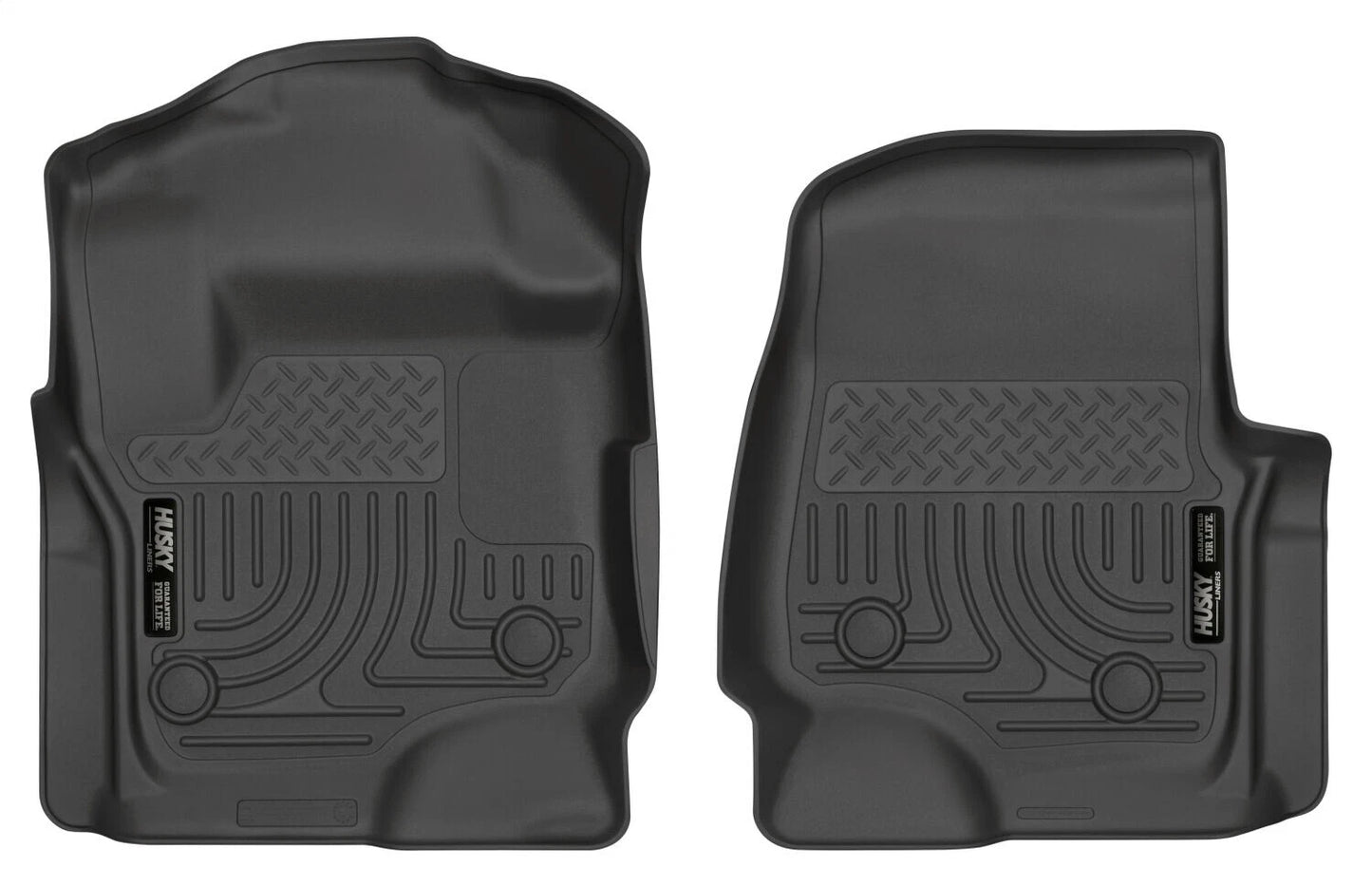 Husky Liners WeatherBeater Floor Liner Front 2pc Black SUV | 13321