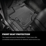Husky Liners WeatherBeater Floor Liner Front 2pc Black SUV | 13321