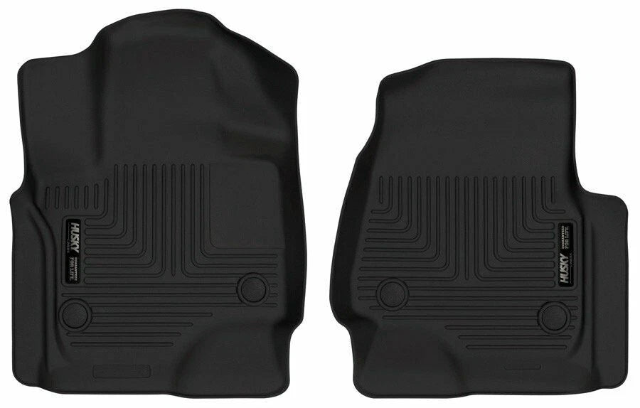 Husky WeatherBeater Floor Liners Ford Expedition Front 2pc Black 13341