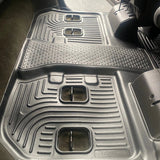 Husky WeatherBeater Floor Liners Ford Expedition Front 2pc Black 13341