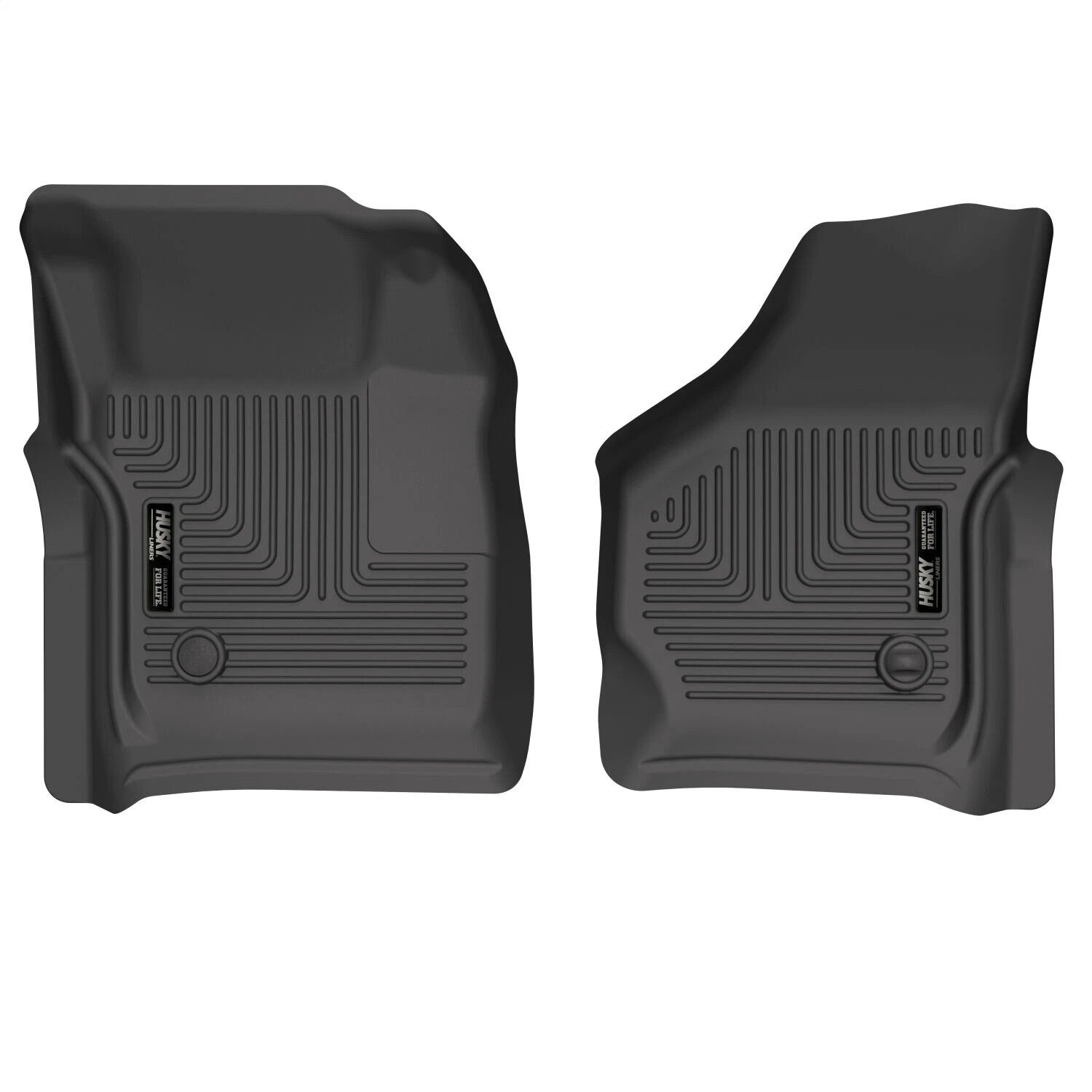 Husky Liners WeatherBeater Floor Liner Front 2pc Black USA | 13481