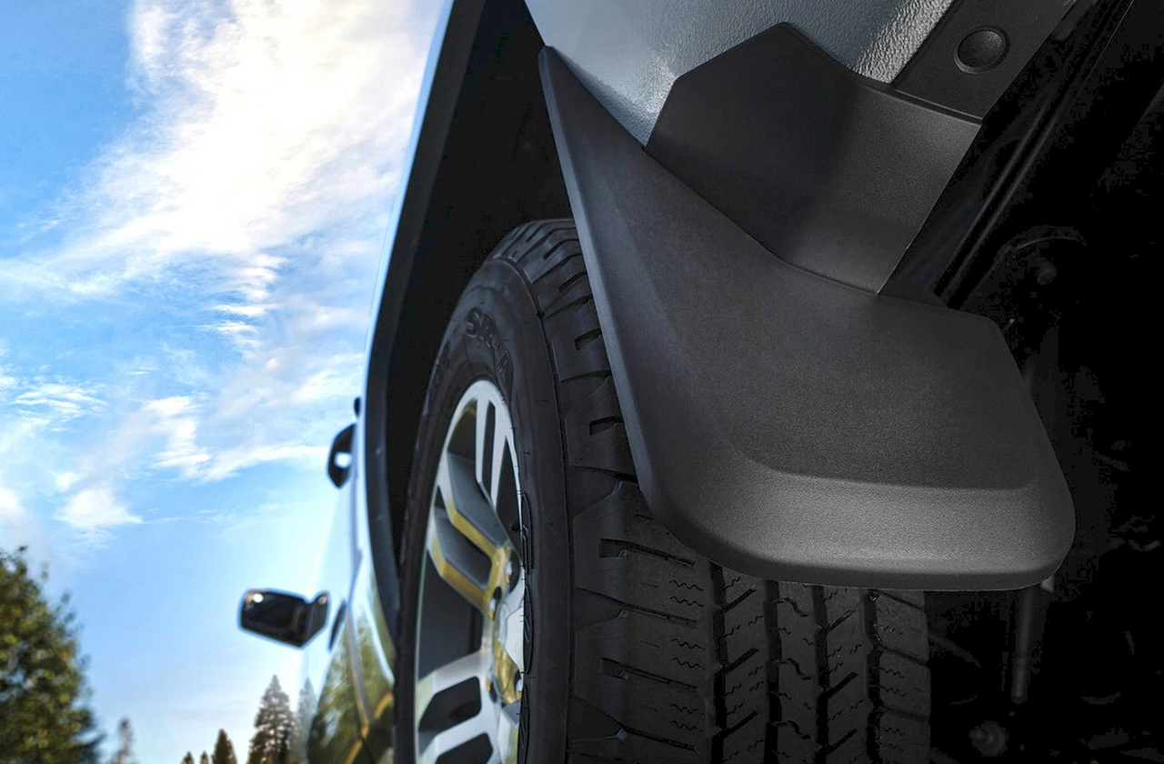 Husky Front & Rear Mud Guards 58466 | F-250 F-350 2017-26 | Complete Set | Lifetime