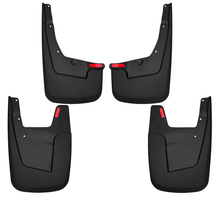 Husky Front & Rear Mud Guards 58146 | Ram 1500 2019-24 | Complete Set | Lifetime