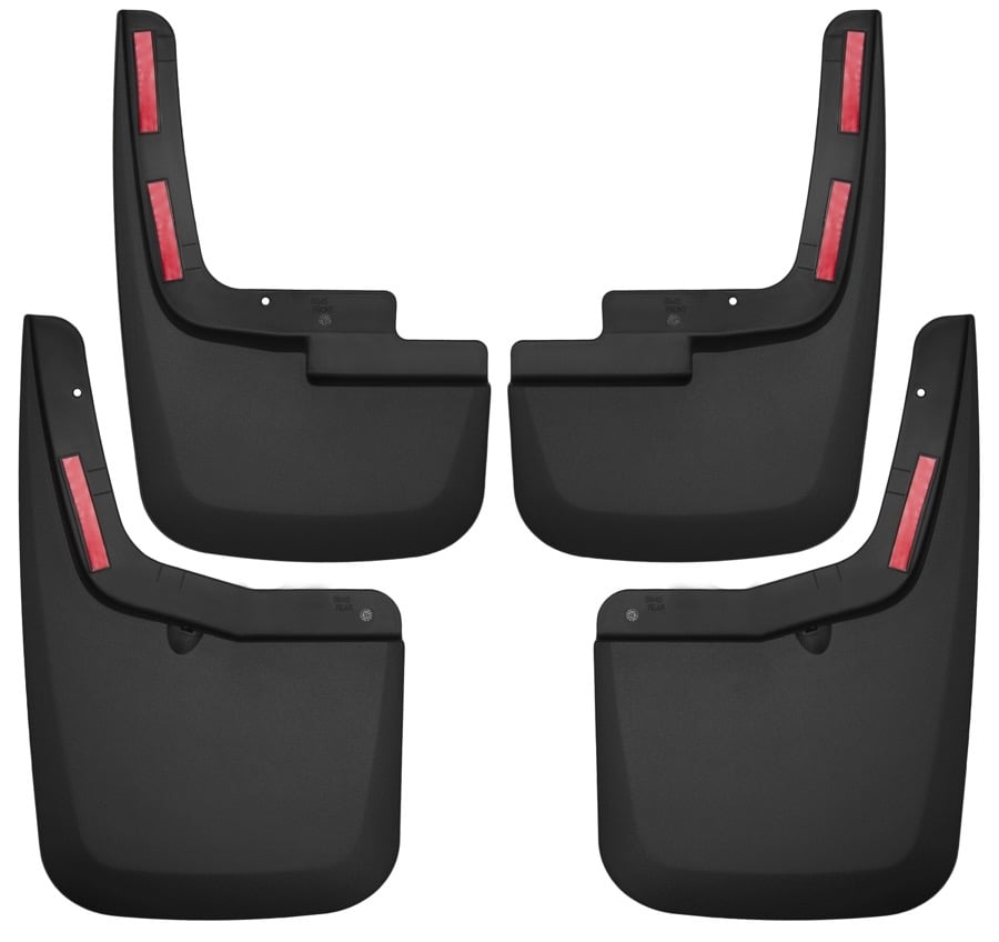 Husky Front & Rear Mud Guards 58456 | F-150 2015-20 | Complete Set | Lifetime