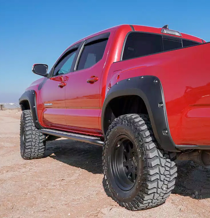 Husky Pocket Style Fender Flares 2019-2023 Dodge Ram 2500 3500 Set | 2805930
