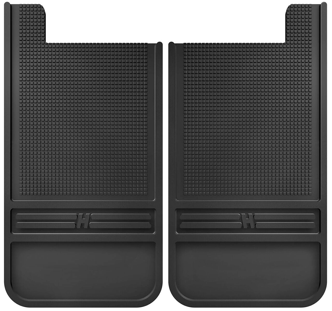 Husky MudDog Front Mud Flaps 55000 | Universal 12" Wide | Drill-Free | Lifetime
