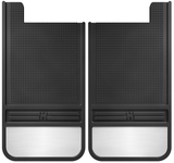Husky MudDog Front Mud Flaps 55000 | Universal 12" Wide | Drill-Free | Lifetime