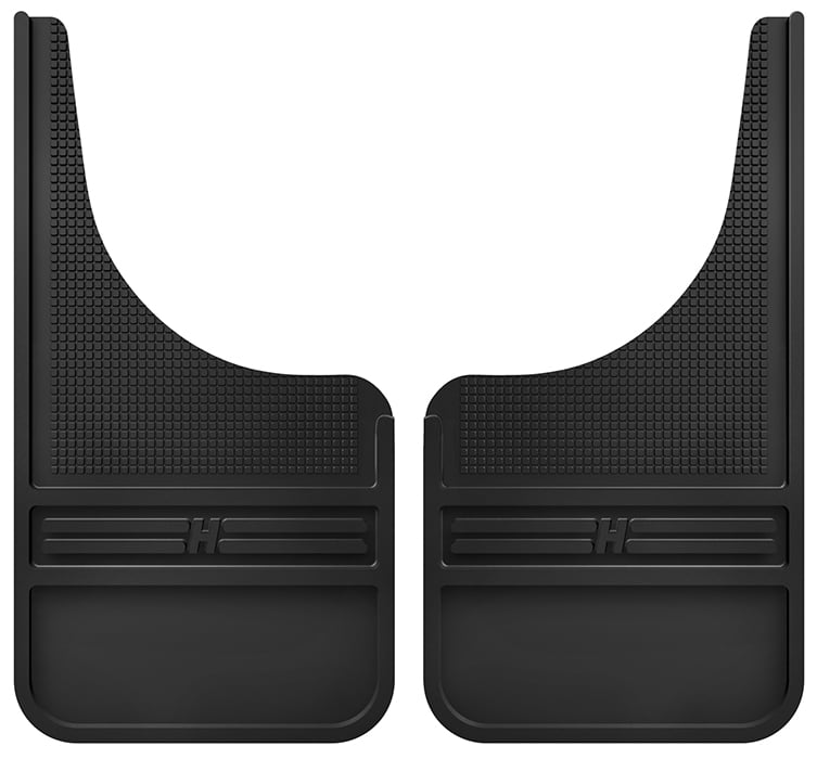 Husky MudDog Front Mud Flaps 55000 | Universal 12" Wide | Drill-Free | Lifetime
