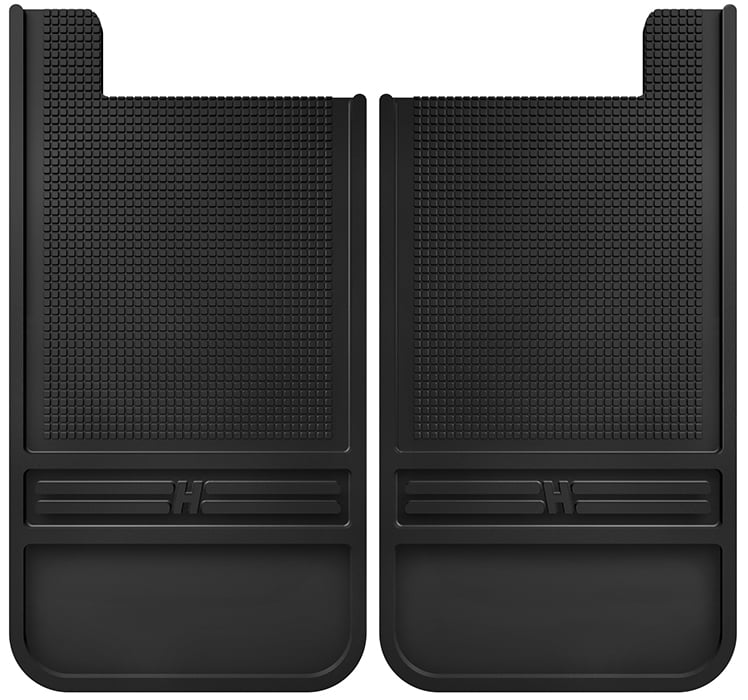 Husky MudDog Rear Mud Flaps 55100 | Universal 12" Wide | Drill-Free | Lifetime