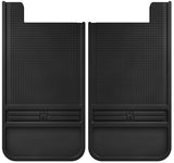 Husky MudDog Rear Mud Flaps 55100 | Universal 12" Wide | Drill-Free | Lifetime