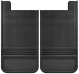 Husky MudDog Rear Mud Flaps 55101 | Universal 12" Wide | Drill-Free | Lifetime
