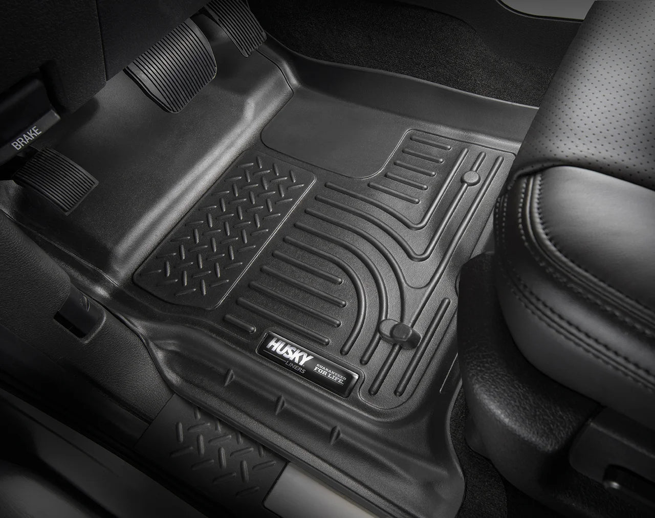 Husky WeatherBeater Floor Liners 1999-2007 Silverado Escalade Avalanche 13241