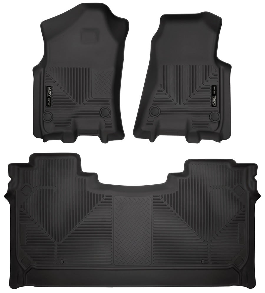 Husky WeatherBeater Floor Liners 94001 | Ram 1500 2019-24 | Front+Rear | Lifetime