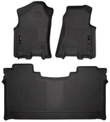Husky WeatherBeater Floor Liners 94001 | Ram 1500 2019-24 | Front+Rear | Lifetime
