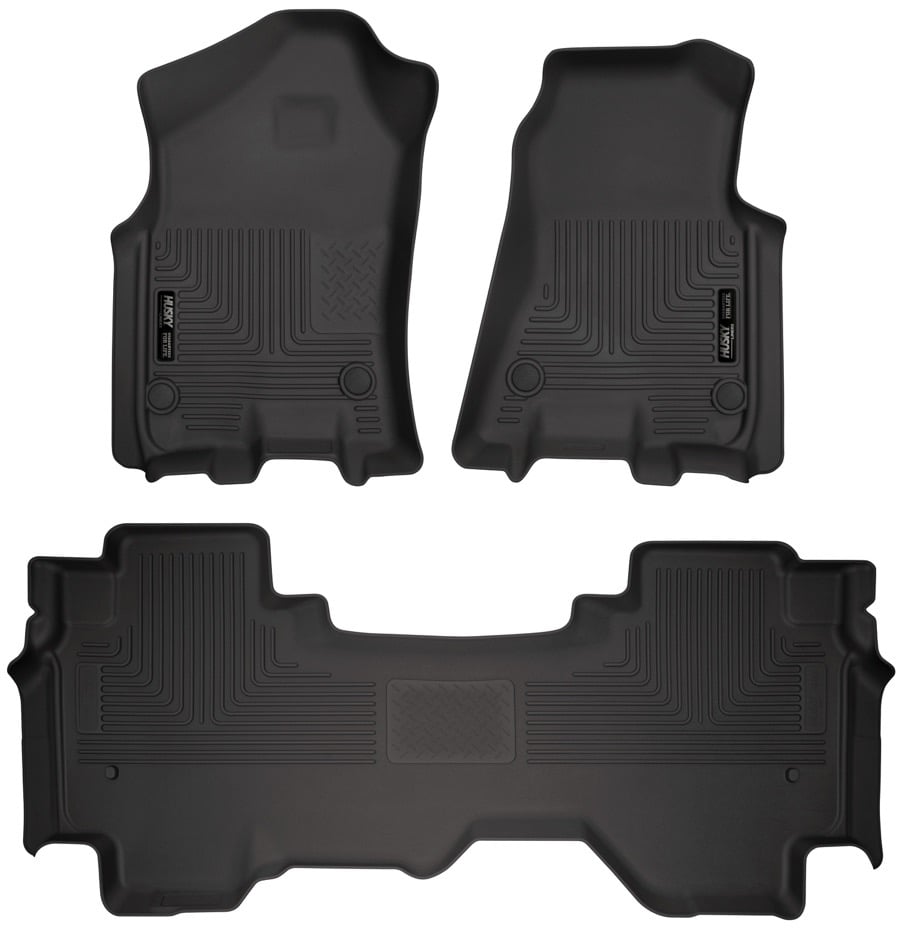 Husky WeatherBeater Floor Liners 94011 | Ram 1500 2019-24 | Front+Rear | Lifetime