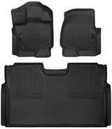 Husky WeatherBeater Floor Liners 94041 | F-150 Lightning 2015-24 | Front+Rear