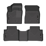 Husky Liners 95081 Weatherbeater Floor Mats – 2021-2026 Nissan Rogue, 3-pc Black