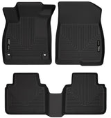 Husky Liners 95741 Weatherbeater Floor Mats – 2018-2022 Honda Accord Sedan, 3-pc