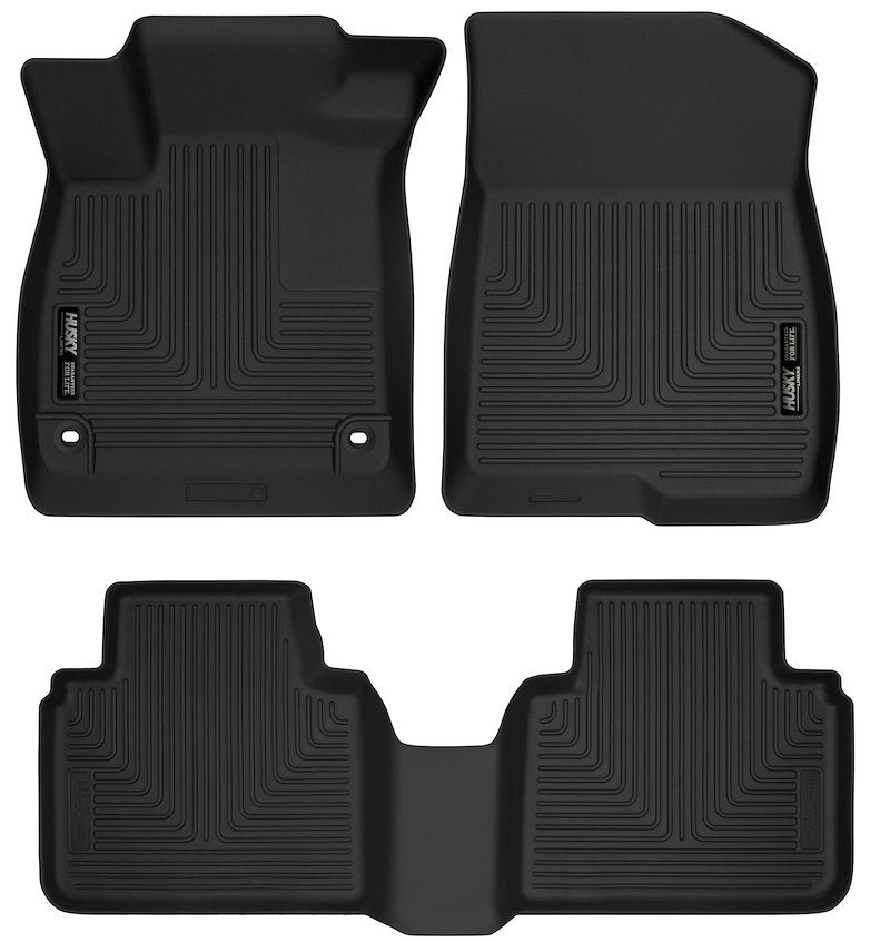 Husky Liners 95741 Weatherbeater Floor Mats – 2018-2022 Honda Accord Sedan, 3-pc