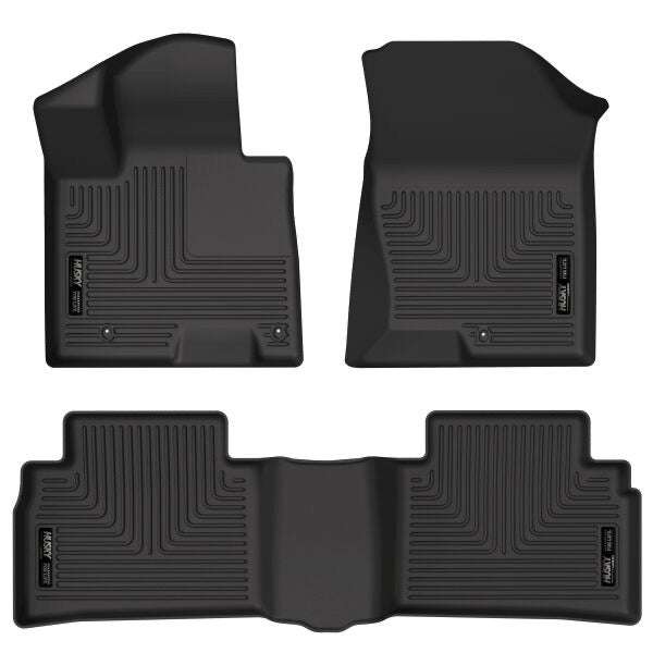 Husky WeatherBeater Floor Liners 95781 | Hyundai Tucson 2022-25 | Front+Rear