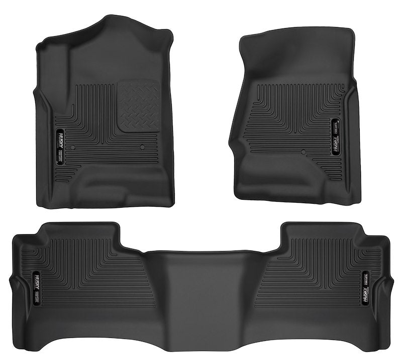 Husky Liners 98231 Weatherbeater Floor Mats – Silverado & Sierra Crew Cab 2014-2019