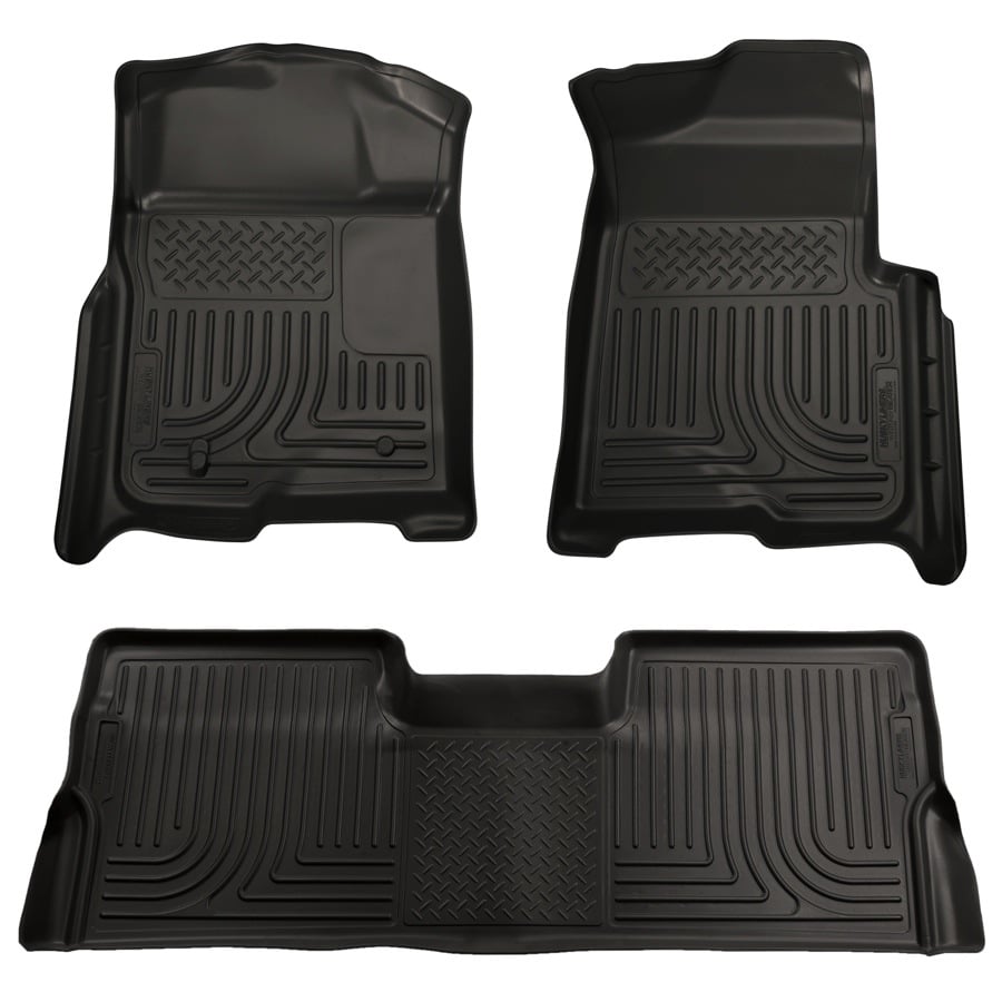 Husky WeatherBeater Floor Liners 98331 | F-150 2009-14 | Front+Rear | Lifetime