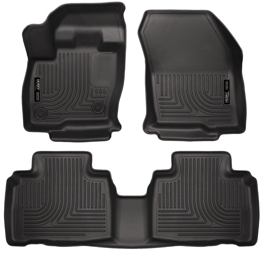 Husky WeatherBeater Floor Liners 98781 | Ford Edge 2015-24 | Front+Rear