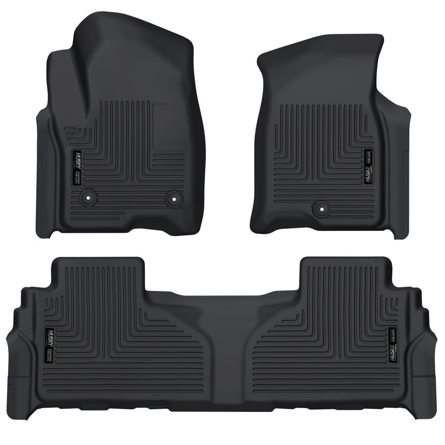 Husky WeatherBeater Floor Liners 99241 | Tahoe Suburban Yukon 21-25 | Front+Rear
