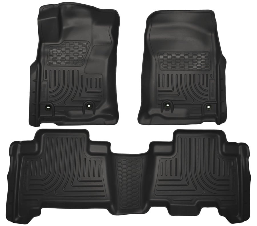 Husky WeatherBeater Floor Liners 99571 | 4Runner GX460 2013-24 | Front+Rear
