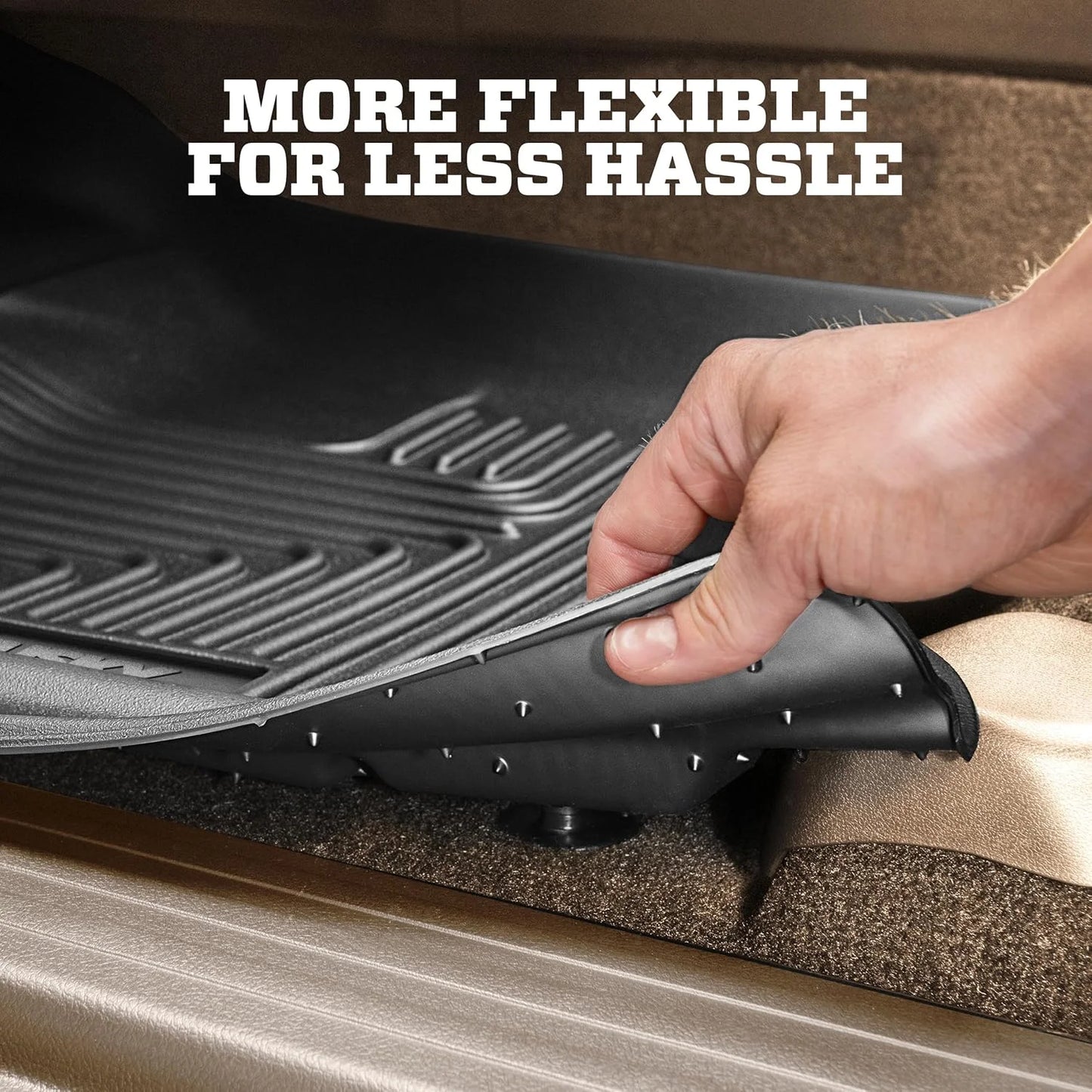 Husky WeatherBeater Floor Mats Silverado Sierra 1500-3500 2019-2024 | 13211