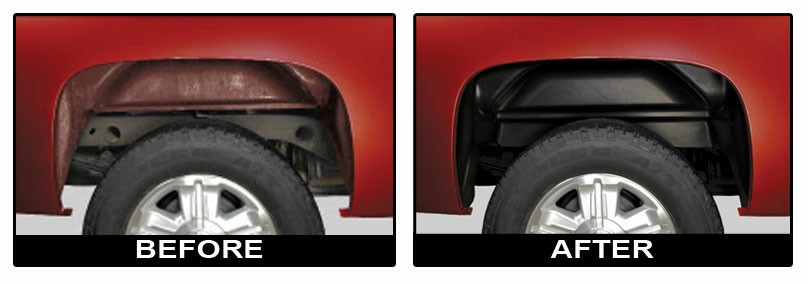 Husky Wheel Well Liners 79121 | Ford F-150 2015-20 | Rear Pair | Lifetime